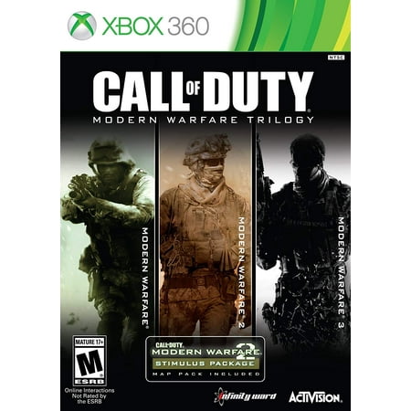 Call of Duty: Modern Warfare Trilogy [3 Discs], Activision, Xbox 360, (Best Xbox 360 Shooters)