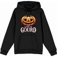 thumbnail image 4 of Halloween Life is Gourd Adult Black Long Sleeve Hoodie-Small, 4 of 6