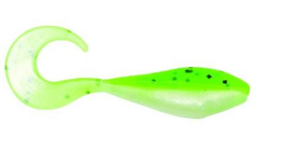 Bass Assassin CSA35314 Curly Shad Smokin 2" Soft Plastic Fishing Sinkbait Lure
