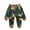 Green-10, variant on Owordtank BABY 3M-4Y Kids Unisex Girls & Boys Soft Comfy Modal Tencel Sleepwear Pajamas 2pcs