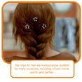 thumbnail image 4 of 40pcs clips de cabello estrella Snap Cañas para mujeres Clips para el cabello lindos Accesorios para el cabello Herramientas para peinar, 4 of 6