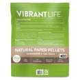 (2 pack) Vibrant Life Natural Paper Pellets Cat Litter, Unscented, 20