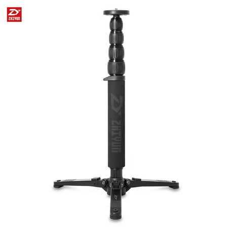 Multifunction Base - Zhiyun UNN01 Multifunction Telescopic Monopod Detachable Stand Design Bi-Directional Mounting with Universal Joint Base for DSLR ILDC Cameras for Crane 2 Gimbal