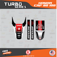 thumbnail image 2 of Kalair GFX Graphics Kit for Honda CRF100 (2004-2010) Turbo Series, 2 of 5