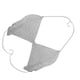 thumbnail image 5 of Collar de Cadena Bikini Fernando Decoración Diamante Artificial Mujeres Occidentales Plata, 5 of 7