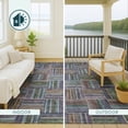 thumbnail image 4 of Addison Rugs Chantille Indoor/Outdoor Transitional Geometric Fern Machine Washable Rectangle Rug, 10' x 14', 4 of 8