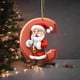 thumbnail image 3 of Adornos Navideños Colgantes con 26 Letras para Árbol de Navidad, Personalizados, para Hacer Tú Mismo., 3 of 6