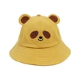 thumbnail image 1 of Lindo Panda Bucket Hat Summer Bucket Sun Hat para Adultos Niños Sombrero de Pescador de ala Ancha, 1 of 8