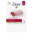 Dove Bar Soap Revitalizante Cherry & Chia Milk, 3.17 oz 4 Bars