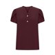 thumbnail image 4 of Fiudx Ofertas Relámpago Camisetas Informales de Moda para Mujer, Blusas Sólidas, Camisas con Botones, Camiseta de Manga Corta con Cuello En V, 4 of 5