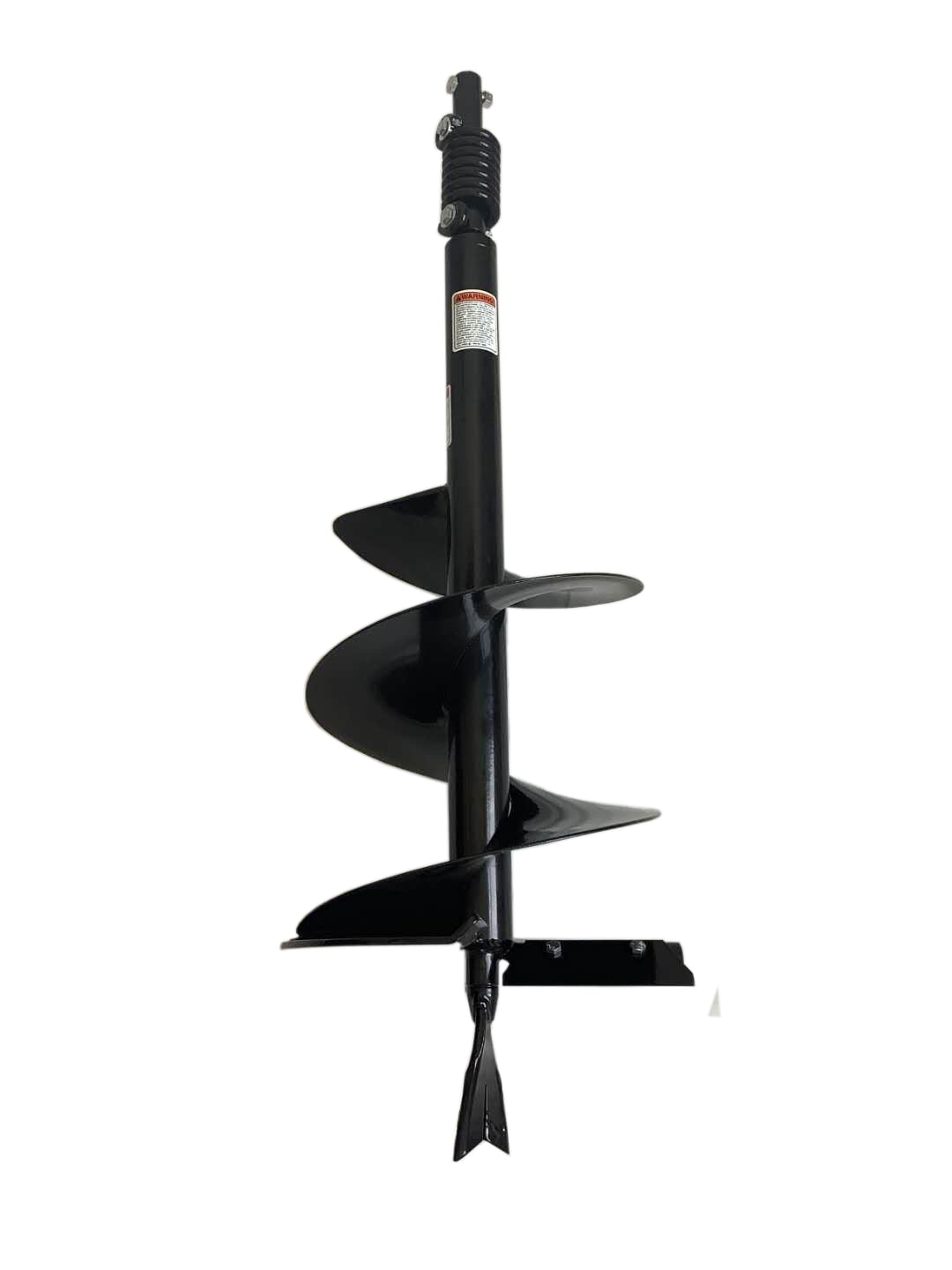 Gardentrax 12inch Fishtail Point Earth Auger Bit ,12Inch, Black