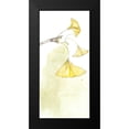 thumbnail image 2 of Goldberger, Jennifer 11x18 Black Modern Framed Museum Art Print Titled - Ginkgo Triptych III, 2 of 5