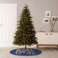 thumbnail image 6 of Sikiie Girl Boss Nativity Christmas Tree Skirt, Jesus Christian Winter Holiday Tree Mat Decoration(30-48IN)36", 6 of 6