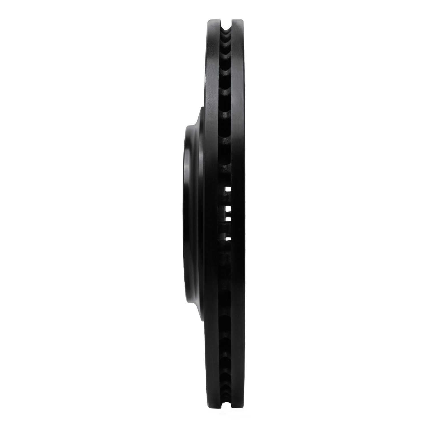 Dynamic Friction Company 633-10003L DFC Brake Rotor - Drilled And Slotted - Black