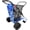 Flower, variant on Beach Cart Heavy Duty Folding Ocean Utility Wagon Large Sand Wheels Holds 4 Folding Chairs Storage Pouch Umbrella Holder – Flower Pattern