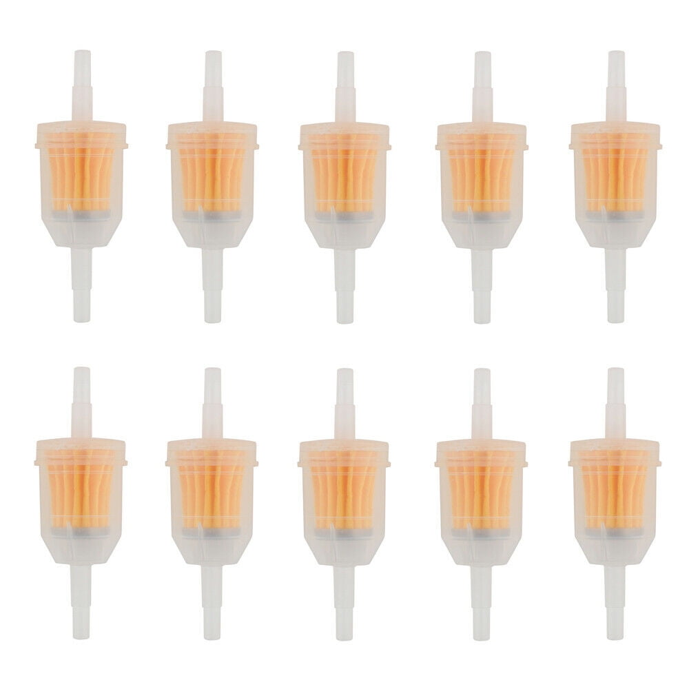 Gas Inline Fuel Filters for motorcycle, Universal Mini Plastic Inline