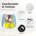 thumbnail image 6 of Haiem Dog Takes a Bath in the Bathtub Women's 2 in 1 Running Shorts - Lightweight Athletic Workout Gym Yoga Breathable Sports Shorts Liner with Phone Pockets-, 6 of 9