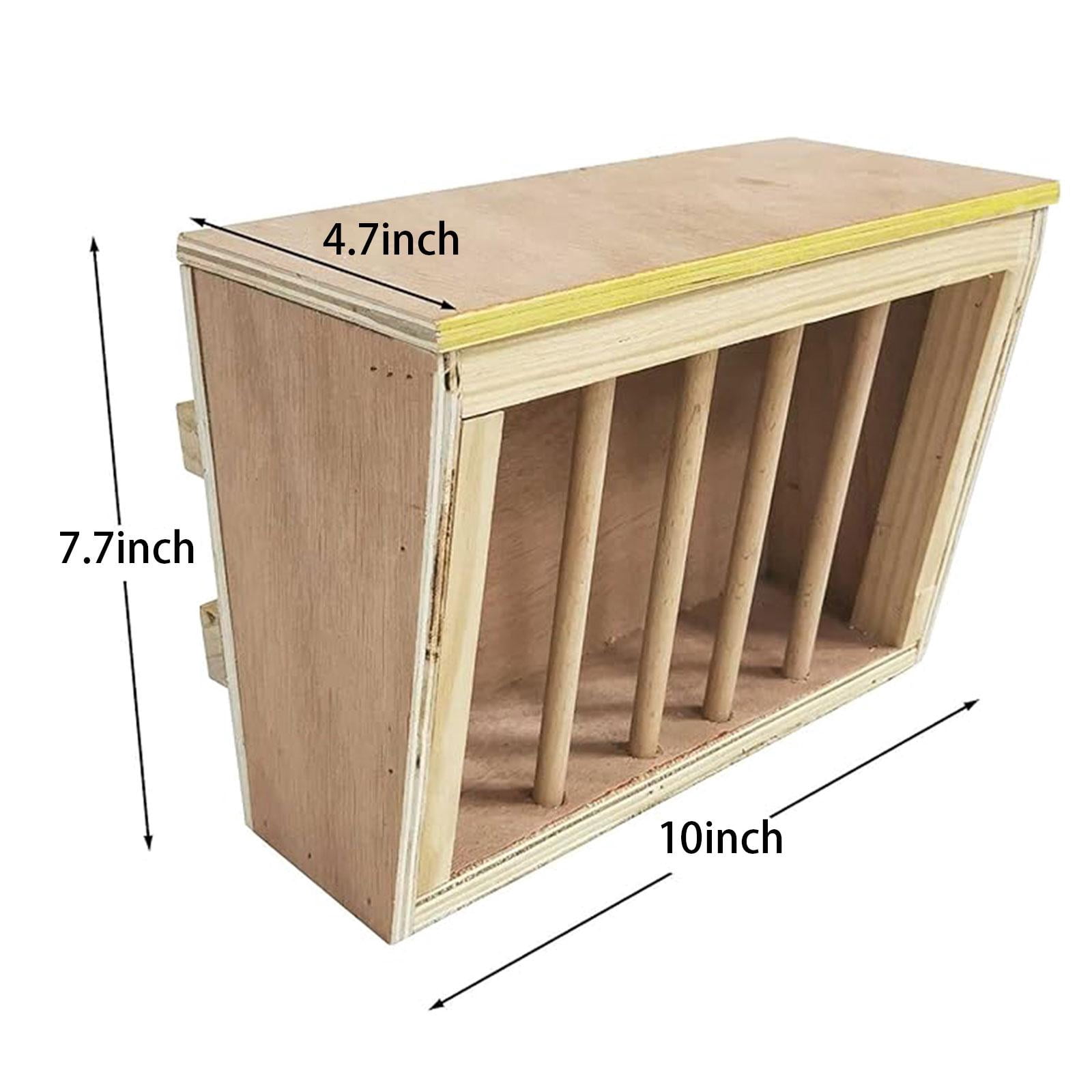 oshhnii Bunny Hay Feeder Storage Small Animals Food Dispenser for Chinchilla Hamster