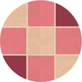 thumbnail image 1 of Ahgly Company Machine Washable Indoor Round Transitional Crimson Red Area Rugs, 6' Round, 1 of 7
