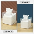thumbnail image 5 of HOMEMAXS 2pcs Tissue Box Holder Rectangular Napkin Dispenser Napkin Box Napkin Holder for Bathroom, 5 of 8