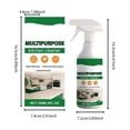 thumbnail image 3 of Spray limpiador de cocina multiusos 120 ml – El desgrasante potente elimina aceite pesado, grasa y manchas de campanas extractoras, encimeras, azulejos, vidrio, acero inoxidable y suelos, 3 of 9
