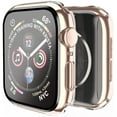thumbnail image 1 of Étui Compatible avec Apple Watch Series 6/SE/Series 5/Series 4 44 mm avec Protecteur d'Écran en Verre Trempé Intégré, Étui Rigide de Protection Intégrale en PC Ultra-Mince - Clair-Clair, 1 of 6