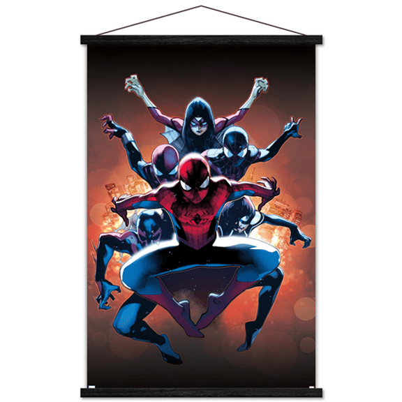 Marvel Comics - Spider-Man - The Amazing Spider-Man 9 Wall Poster with Magnetic Frame, 22.375" x 34"
