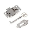 thumbnail image 1 of CIMAXIC Antique Silver Iron Latch for Box Use with Screw Holes for Easy Installation 1.57 Inches,2.09"X1.02"X0.2", 1 of 4