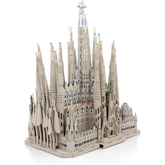 Metal Earth Premium 4 sheet Sagrada Familia Model Kit Tweezer 02584