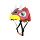 thumbnail image 3 of Casco de bicicleta para niños, casco de ciclismo, ligero, portátil, a la moda, para niños y niñas, casco de bicicleta para escalar en roca Triceratops rojo, 3 of 8