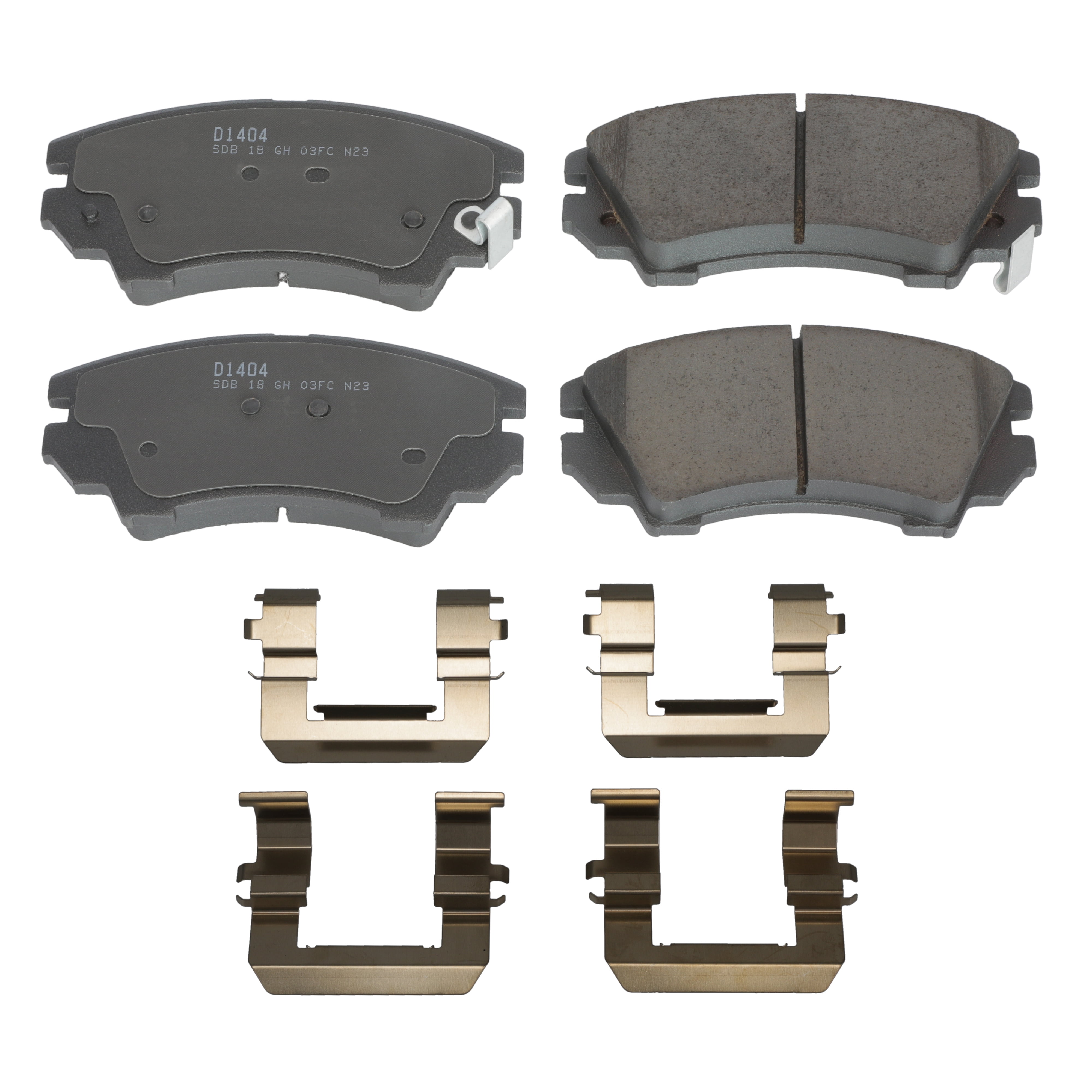 Winstop Brake Pad Set, Front WS.1404.0.C, Chevrolet Camaro 2015-2010