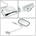 thumbnail image 2 of DNA Motoring 1Pc Left/Right Side OE Style Manual Adjust Mirror for 1980-1989 Ford F150-F350, Chrome, 2 of 3