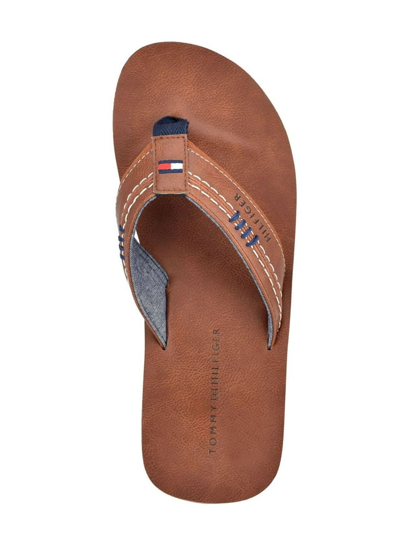 TOMMY HILFIGER Mens Brown Colorblock Padded Destino Round  display picture 2
