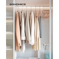 SONGMICS 50 Pack Velvet Hangers Clothes Hanger with Swivel Hook Non