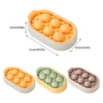 thumbnail image 3 of WHEANG Moule à Glaçons Créatif Circulaire 6 Compartiments Boule de Glace en Silicone avec Couvercle Machine à Glaçons Boîte à Glaçons Maison Boîte à Glace pour Réfrigérateur, 3 of 4