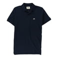 thumbnail image 1 of Ecko Unltd. Mens Wallburner Solid Color Rugby Polo Shirt, Blue, X-Small, 1 of 1