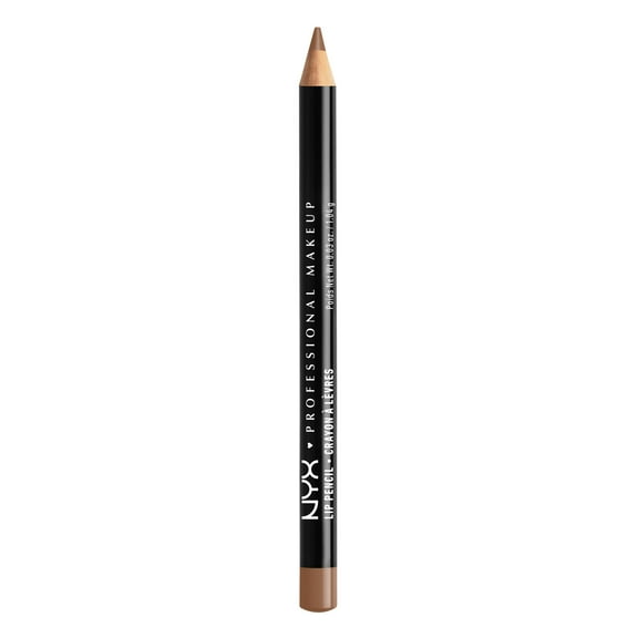 NYX Professional Makeup Slim Lip Pencil, Long-Lasting Creamy Lip Liner, 857 Nude Beige, 0.035 fl oz