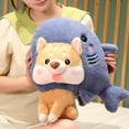 thumbnail image 4 of Shark Dog Stuffed Plush Doll Creative Cute Simulation Stuffed Toy for Claw Machine Grabber Doll(30cm), 4 of 8