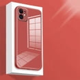 thumbnail image 3 of Soft Silicone Frame Phone Case For iPhone 15 14 13 12 Mini 11 Pro XS Max XR X SE 2022 2020 8 7 Plus Toughened Glass Back Cover, 3 of 5