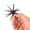 Black, variant on Berkley PowerBait® MaxScent 'Moeba, 3.5 in, Creatures, Mimizu (1-count)