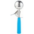 thumbnail image 6 of 2 Ounce Portion Scoop 1 Trigger Release Cookie Scoop - With Blue Handle Stainless Steel Disher For Portion Control Scoop Cookie Dough Cupcake Batter Or Ice Cream 2 PCS, 6 of 6