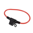 thumbnail image 2 of 5pcs Car Inline Blade Fuse Holder Waterproof Splash Proof Small Size 12V 30A, 2 of 11