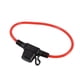 thumbnail image 2 of 5pcs Car Inline Blade Fuse Holder Waterproof Splash Proof Small Size 12V 30A, 2 of 5