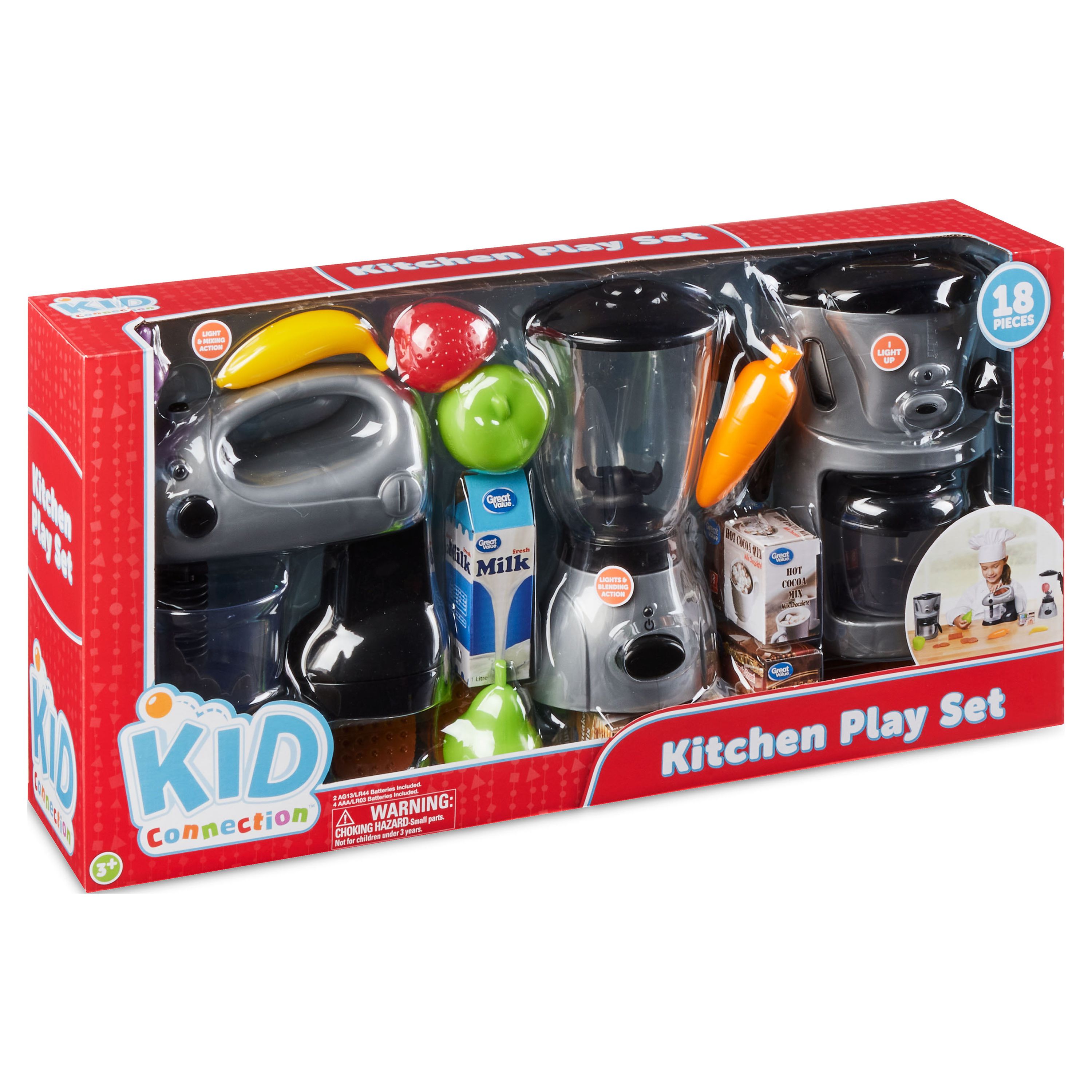 Kid Connection Kitchen Play Set, 18 Pieces - image 2 of 5