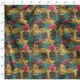 thumbnail image 4 of Soimoi Rayon Crepe Fabric Artistic Skull Print Sewing Fabric Yard 46 Inch Wide, 4 of 5