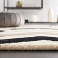 thumbnail image 5 of SAFAVIEH Cambridge Percival Geometric Wool Area Rug, Ivory/Black, 9' x 12', 5 of 12