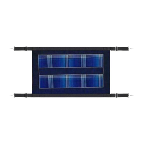 colaxi Horses 150 cm x 48 cm Pet Stable Supplies with Adjustable Straps Blue