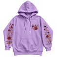 thumbnail image 4 of Bainana Halloween Hoodie Women Graphic Hooded Shirt Comfortable Spooky Season Hoody Light Purple S, 4 of 4