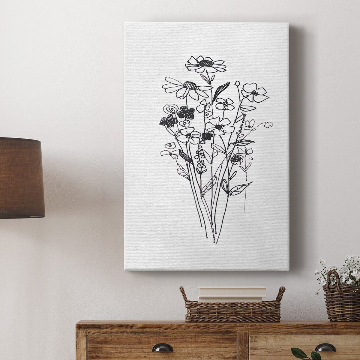 Farmhouse Plants II Premium Gallery Wrapped Canvas - Ready to Hang