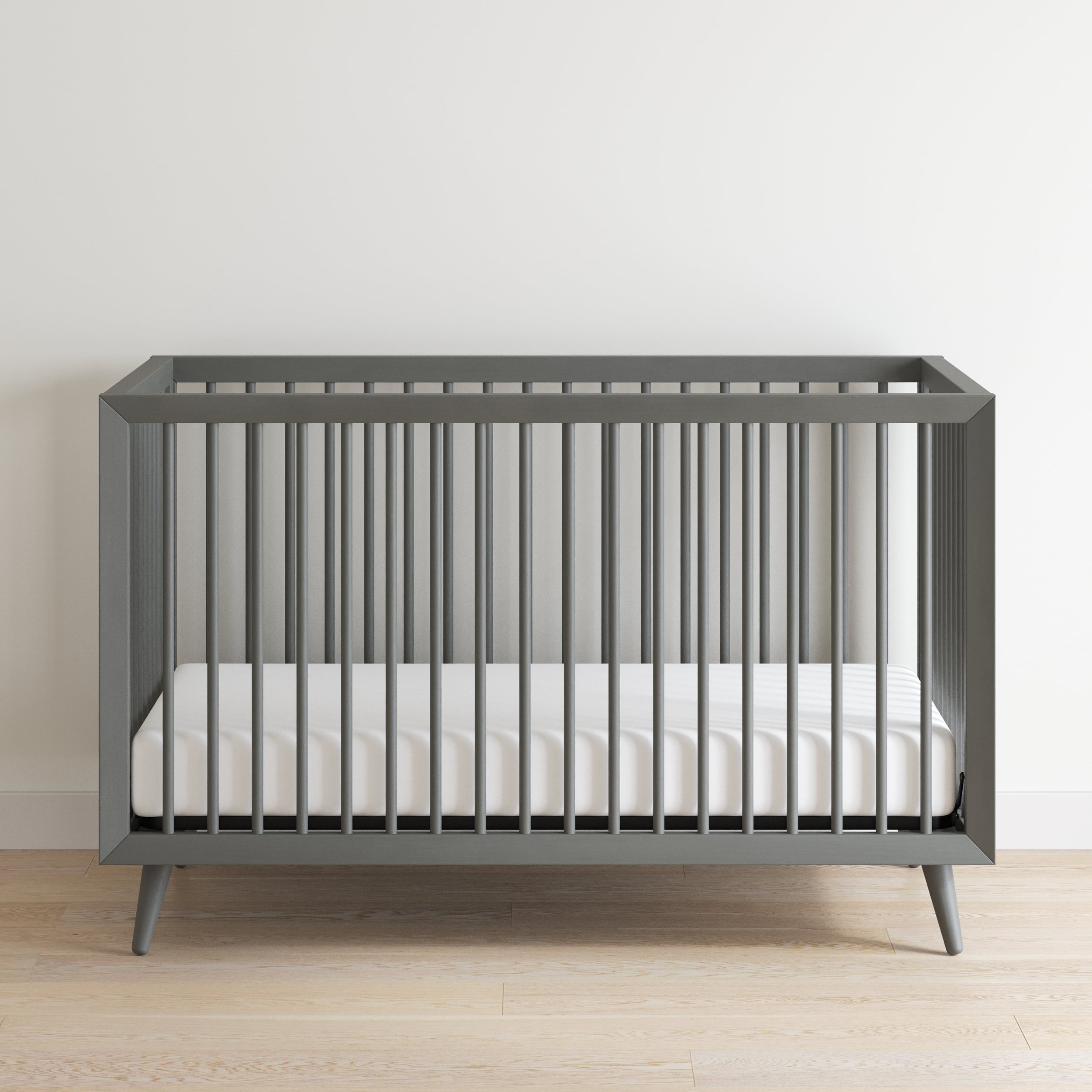 Child Craft Cranbrook 4-in-1 Convertible Crib, Lunar Gray